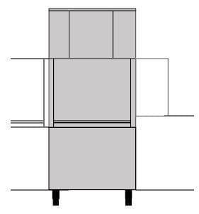 Corner pre-wash module EV-PW90 for KRUPPS EVOLUTION LINE | EV-PW90 dishwashers