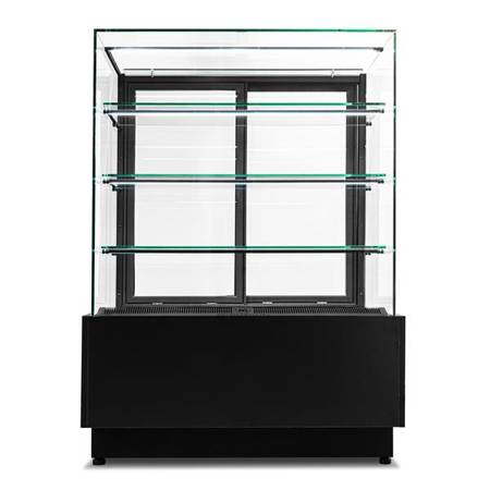 Dolce Visione Basic 1300 refrigerated confectionery display case | 1300x690x1300 mm