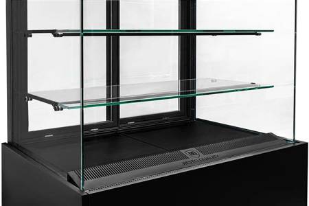 Dolce Visione Basic 1300 refrigerated confectionery display case | 1300x690x1300 mm