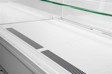 Dolce Visione Basic 900 BIANCO refrigerated display case | 900x690x1300 mm | white interior