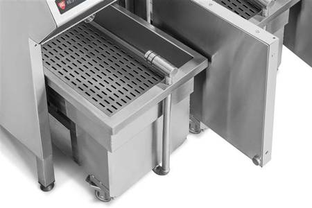 Electric automatic fryer | oil filter | touch screen | 60 kW | 2x 25l | RQ.PLS.ODFE.020