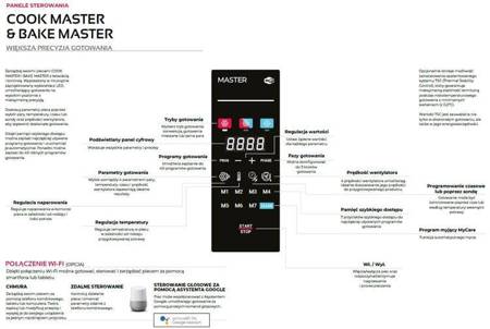 Electric combi steamer | automatic washing system | 4xGN1/1 | 6,3 kW | 400 V | Mychef COOK MASTER 041E