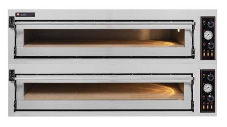 Electric modular chamotte baking oven | 8x600x400 | wide | BAKE 66/L (TR66/L)