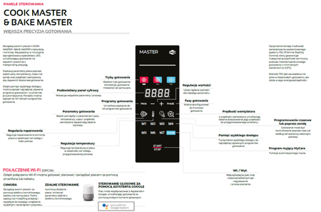 Gas combi steamer | bakery and pastry oven | automatic washing system | 10x600x400 | 20 kW | 230 V | Mychef BAKE MASTER 10G