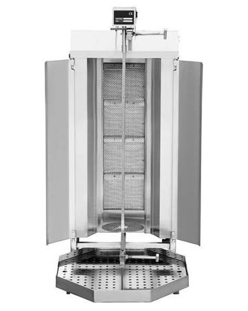 Gyros | gas kebab toaster | 4 burners | 60kg load KLG221