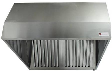 Hood with grease catchers for combi ovens OKT01