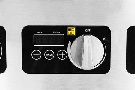 Induction cooker | 2-burner | 6 kW | 230V | open base | line 700 | RQ.PLS.7IND010