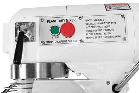 Planetary mixer RQB20-BL | 20l