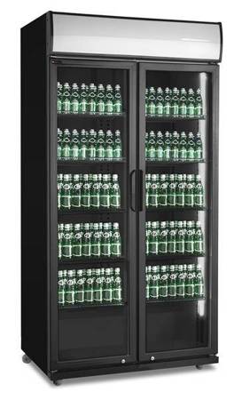 REFRIGERATED GLAZED CABINET RQ880H-BLACK | 590 L | (SD881HE)