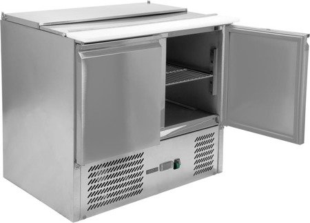 REFRIGERATED TABLE 240L 2 DOOR WITH LID | YG-05262