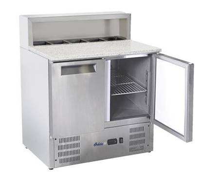 Refrigerated 3-door table with extension and granite top HENDI 236215