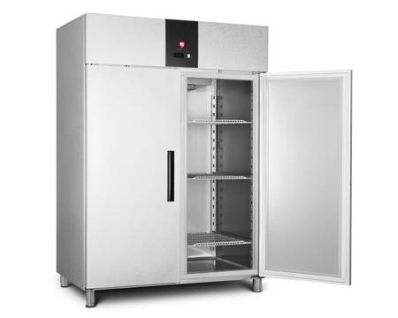 Refrigerated cabinet RQSEGC 1400 | GN 2/1 | aluminum-zinc coated steel | 1400 l | 1388x826x2008 mm