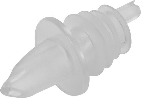 STOPPER WITH TUBE PLASTIC TRANSPARENT | YG-07131