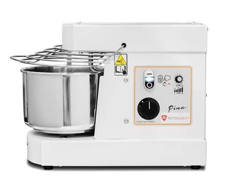 Spiral dough mixer PINA10 VV | variable speed control | with fixed hook and bowl | 7 liters | 230V