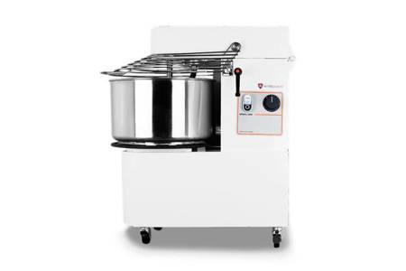 Spiral dough mixer with lifting hook and removable bowl RQT 20 liters 400V 2 speeds