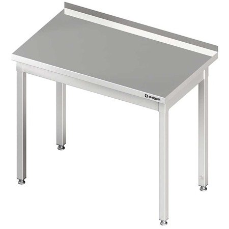 Steel table without shelf, wall-mounted, bolted, 1200x700x850 mm 611127 STALGAST