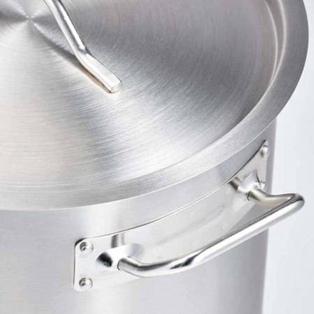 Tall pot with lid, steel, O 320 mm, V 20.9 l 011325 STALGAST