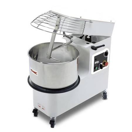 Two-speed mixers lifting bowl Two-speed mixer lifting bowl MFIMR25/2