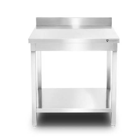 Wall table with shelf | 1600x700x850 mm | bolted