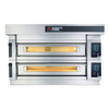 2-chamber pizza oven with hood and base 2x6x32 cm | SerieS 2-chamber pizza oven with hood and base 2x6x32 cm | SerieS MFS120D 