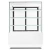 Dolce Visione Basic 900 BIANCO refrigerated display case | 900x690x1300 mm | white interior