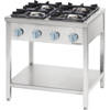 Gas cooker, 4-burner, screw-on, 700 mm, 20.5 kW, G20 STALGAST 978511