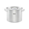 Tall pot with lid, steel, O 320 mm, V 20.9 l 011325 STALGAST