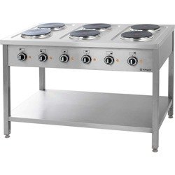 Elektroherd, 6-Platten, 15,6 kW 979600 STALGAST