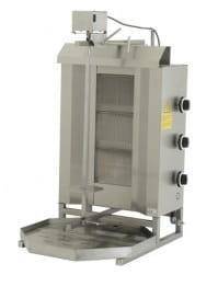 Gyros | Gas-Toaster für Spieße | 3 Brenner | Belastung bis zu 40kg | RQ32463