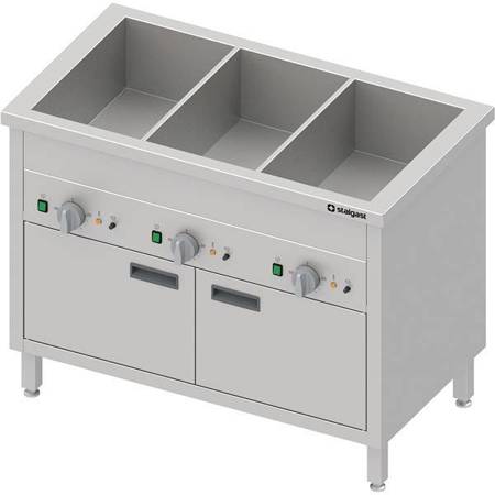 Stationäres Bain-Marie mit Schrank, Zweikammer ( N ) STALGAST MEBLE 982316076