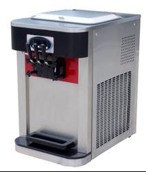 Maszyna do lodów włoskich | 2 smaki +mix | automat do lodów | nocne chłodzenie | 2x7 l Resto Quality RQMG723