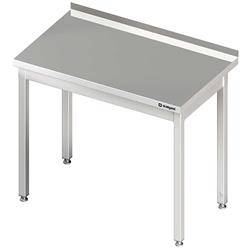 Stół przyścienny bez półki 1100x600x850 mm skręcany STALGAST MEBLE 980016110