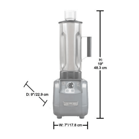 Blender kuchenny dla gastronomii HBF600S-CE Expeditor™ 1.8l 750W, Hamilton Beach Commercial