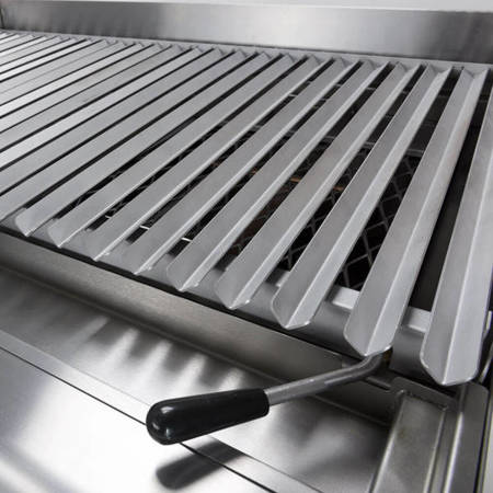 Grill lawowy gazowy, ruszt V, 6.5 kW, G20 9732010 STALGAST