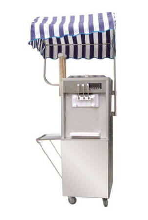 Maszyna do lodów włoskich | 2 smaki +mix | automat do lodów | nocne chłodzenie | pompa napowietrzająca | 2x7 l Resto Quality RQMG22