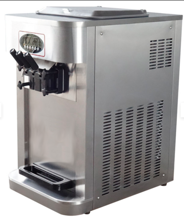 Maszyna do lodów włoskich | 2 smaki +mix | automat do lodów | nocne chłodzenie | pompa napowietrzająca | 2x7 l Resto Quality RQMG755