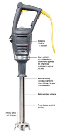 Mikser zanurzeniowy HMI016-CE BigRig™ 880x216 mm, Hamilton Beach Commercial