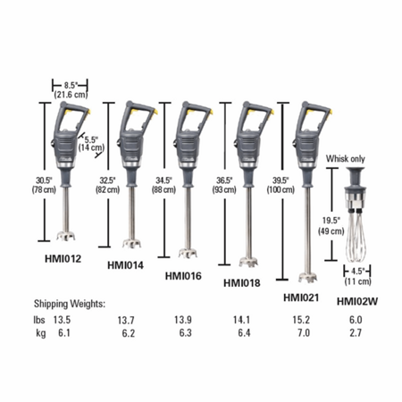 Mikser zanurzeniowy HMI021-CE BigRig™ 1000x216 mm, Hamilton Beach Commercial