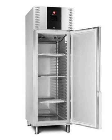 Szafa chłodnicza RQSALC 700 R | GN 2/1 | stal nierdzewna | drzwi prawe | 700 l | Premium | 693x875x2119 mm